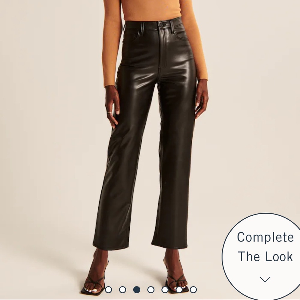 Abercrombie Leather pants